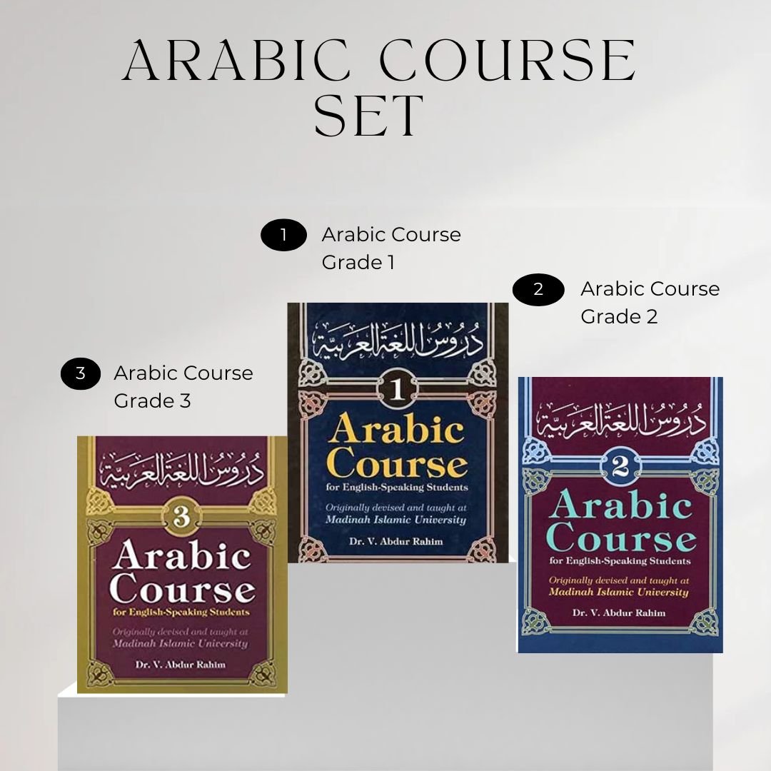 Arabic Course 3 Volume Set- Dr. V. Abdur Rahim